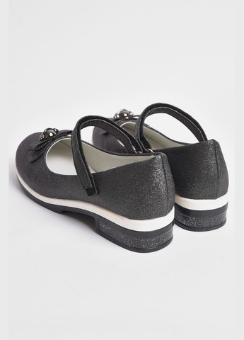 Туфлі дитячі для дівчинки темно-сірого кольору Let's Shop (289456763)