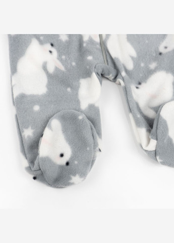 Комбінезон теплий для малят на блискавці з зайчатами Bunnies dexter's (311196158)