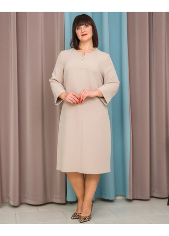 Бежева плаття 145850-1 Alenka Plus