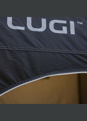 Намет душ-туалет для кемпінгу автомат 120×120×190 (см) тент для душу та туалету туристичний LU-015DB Чорний LUGI (341248424)