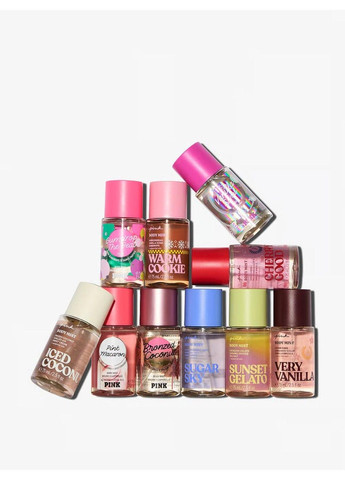 Подарунковий набір міні-містів PINK 10-Piece Mini Mist Wreath Gift Set Victoria's Secret (371991330)