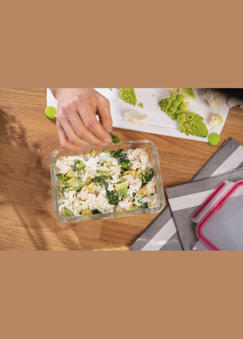 Форма універсальна із кришкою MASTERSEAL GLASS 1.3 л, скло Tefal (314834674)