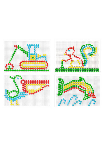 Дитяча розвиваюча "Мозаїка №4" 3367TXK, 340 фішок ТехноК (313032842)