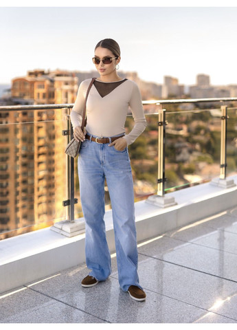 Женская кофточка с декольте сетка Fashion Girl (362744720)