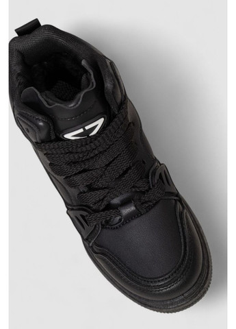 Кроссовки женские на меху,, 243R107-5 Ager чёрные всесезоны (369971696)