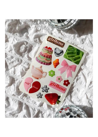 Дитячий стікерпак А6 Girlboss СS 3D 033 на вініловій основі Cobart (364543697)