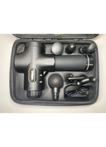 Професійний акумуляторний бездротовий ручний масажний пістолет для тіла та м'язів шиї спини та ніг tox MG (358935404)