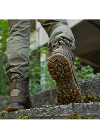 Військові Чоловічі Зимові Берці із Шкіри. 36-46р Койот. Посилена п'ята та носок! STZM-1054 No Brand (349513075)