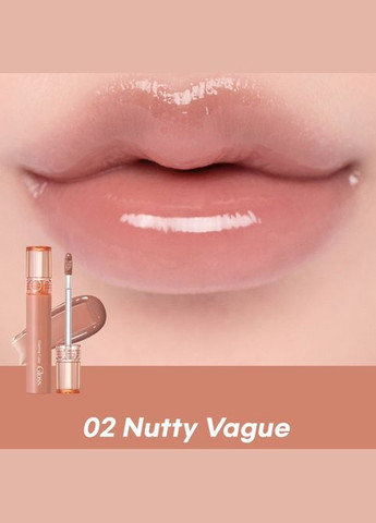 Блеск для губ в тонком оттенке Glasting Color Gloss No.02 Nutty Vague, 4 мл Rom&nd (315424605)