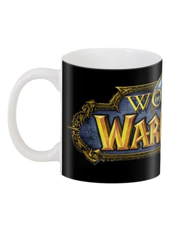 Чашка з принтом World of Warcraft Світ Військового Ремесла лого WW.02.62 Кружка керамічна 0,33 GeekLand (378965579)