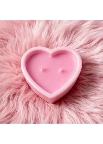 Массажная свеча с ароматом черники Blueberry в форме сердца, 70 мл Candy (369660670)