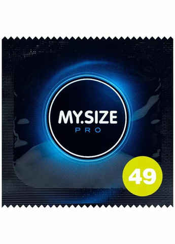 Презервативы ультратонкие латексные My.Size Small 49 мм (цена за упаковку, 3 шт.) Mister Size (372510771)