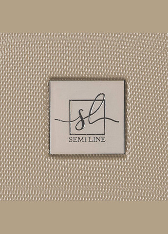 Валіза 24" (M) Champagne/Black (T5674-3) Semi Line (315936655)