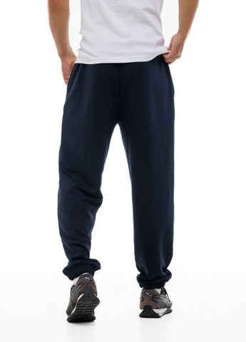 Темно-синие демисезонные брюки Наталюкс