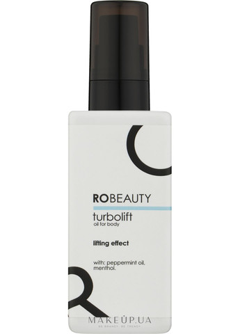 Охолоджувальна олія для тіла з олією м'яти та ментолом Turbolift Oil For Body 125ml (1273005-146649) RoBeauty (368884249)