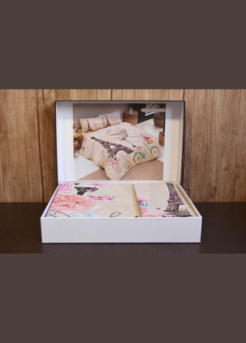 Комплект постільної білизни Dijital 200x220 см Beautiful Paris Charlotte (318381942)