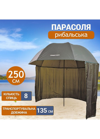 Набор Зонты рыболовные UT25SPAG+ Стул раскладной NeRest NR-25 Хаки 4820211100605HAKI Flagman (353307063)