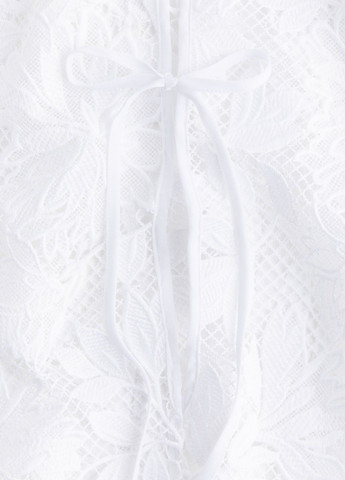 Білий святковий сукня H&M однотонна