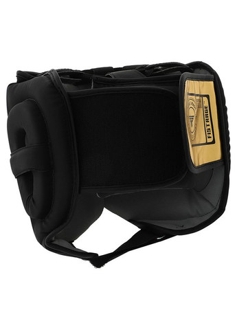 Шлем боксерский в мексиканском стиле Flex Fistrage VL-9733 Черно-золотой (37508235) FDSO (296687177)