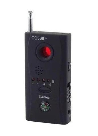 Детектор сканер акумуляторний для виявлення прихованих відеокамер жучків 90х50х14 мм (476614-Prob) Чорний Unbranded (285738613)