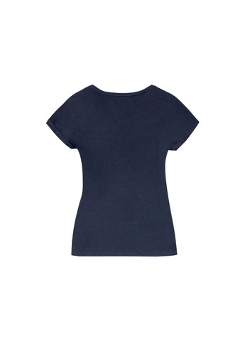 Темно-синя піжама (футболка і шорти) для жінки 356910-1 темно-синій Esmara