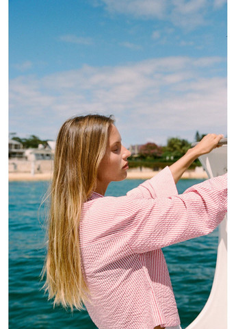 Красная рубашка Zara