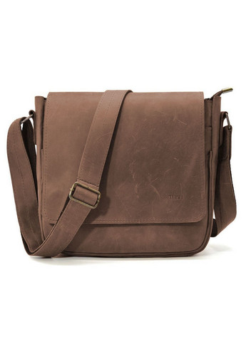 Чоловіча шкіряна сумка через плече 28х26х9 см TARWA (315870107)