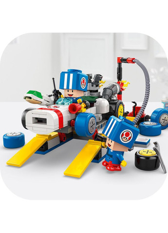 Конструктор Super Mario Mario Kart - Toad's Garage 390 деталей (72035) Lego (322910034)