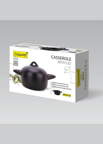 Кастрюля с крышкой 2,2л 401718-MR Maestro (316515642)