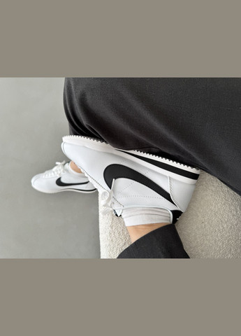 Кросівки жіночі і чоловічі Nike Cortez white | Найк Кортез білий No Brand білі демісезони (316231459)