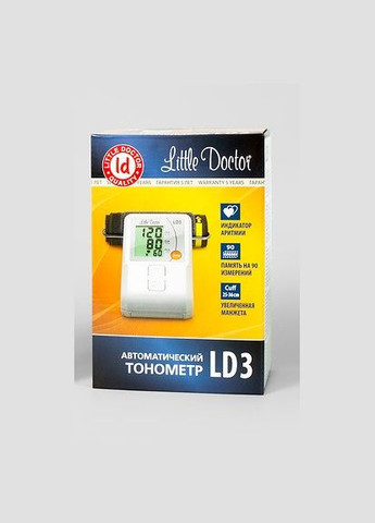 Тонометр LD-3 автоматичний на плече гарантія 5 років Little Doctor (296785675)