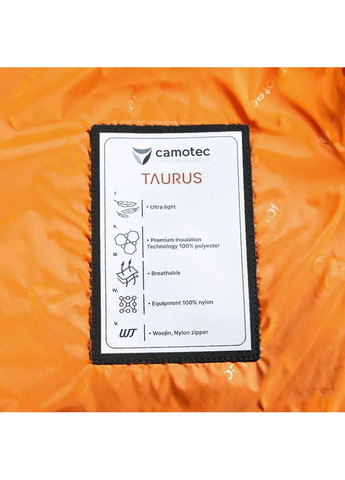 Чорна демісезонна куртка taurus black Camotec