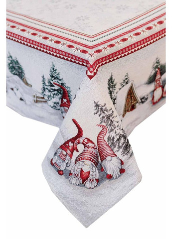 Різдвяна скатертина 135х220 см Різнокольоровий Прованс (372991008)