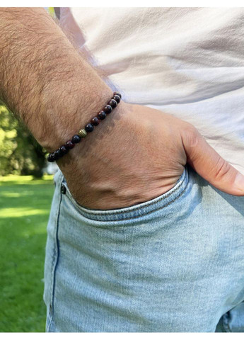 Мужской браслет из яшмы 4533 LeBijou (367580489)