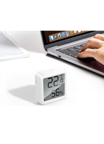 Термогигрометр HX42 с LCD-дисплеем, измерением температуры и влажности - White Hoco (366342394)