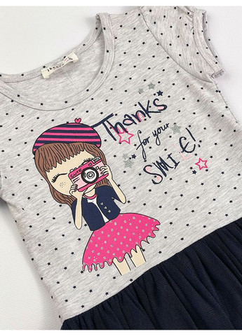 Серое платье для девочки Breeze (332767664)