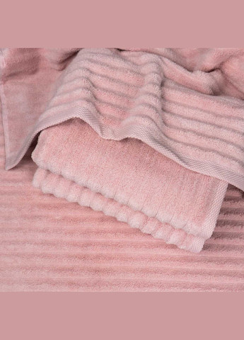 GM Textile великий банний махровий рушник 100x150см преміум якості зеро твіст bubbles 550г/м2 (рожевий) рожевий виробництво -