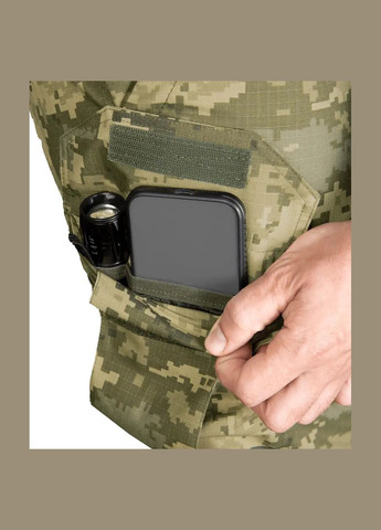 Штани C Patrol Pro Rip-Stop CVC Long Камуфляж Camotec (317663891)