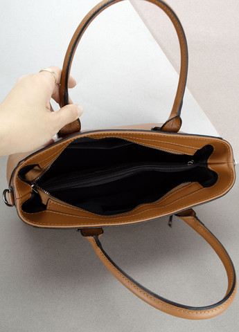 Сумка женская кожаная деловая 03833 офисная темно-рыжая Virginia Conti (315370717)