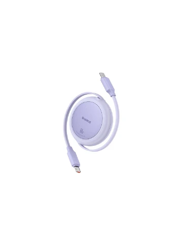 Кабель USB-C to USB-C 60W 1m Baseus Free2Pull Mini Charging Cable (378307123)