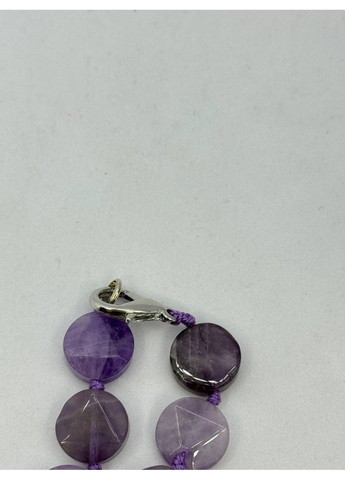 Ожерелье из аметиста 12*5 мм 44 см Фиолетовый No Brand (363829922)