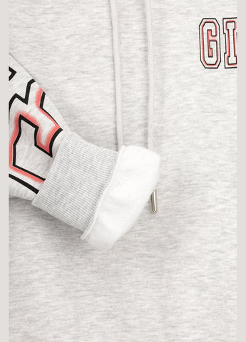 Худи с принтом для девочки 56070 146 см Серый shop (2000990789938) Atabey (352576294)