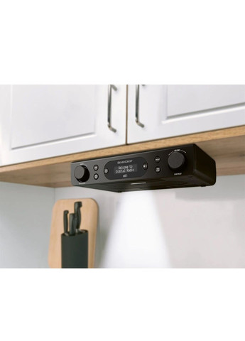 Кухонний радіоприймач 26х5,3х16,3 см SKR 3W D5 чорний Silver Crest (320906992)