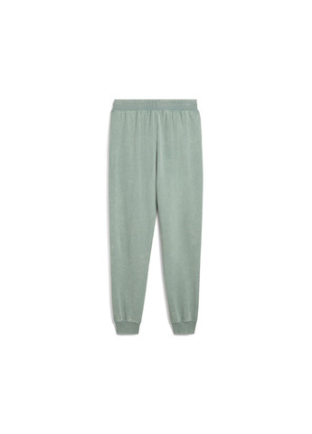 Зеленые спортивные демисезонные брюки Puma