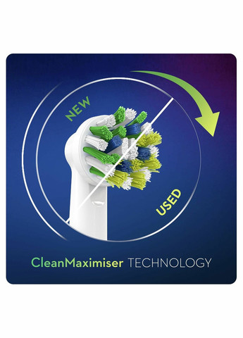 Змінні насадки Cross Action White 8 шт Oral-B (314524500)