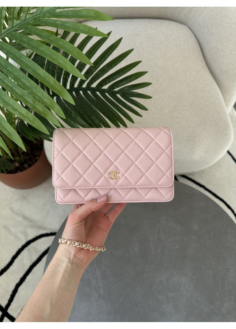 Сумка жіноча Classic Wallet on Chain Pink Gold No Brand (355342830)