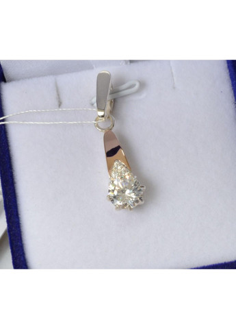 Срібна підвіска з пластинами золота Silver Style (367112814)