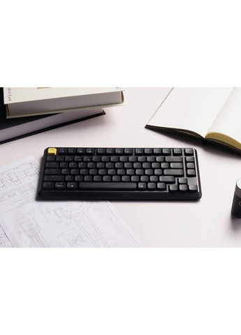 Клавиатура механическая J1-H4-UA J1 82Key, K pro Banana, WL/BT/USB-A, QMK, Hot-swap, EN/UKR, RGB, Keychron (371388528)