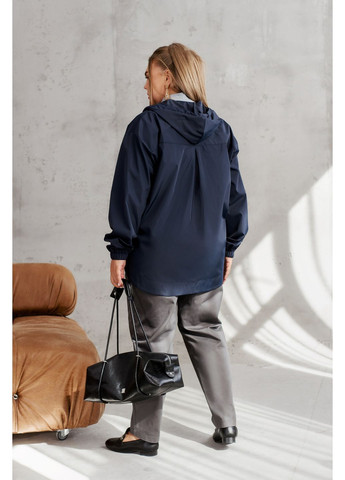 Темно-синяя демисезонная куртка-ветровка Minova