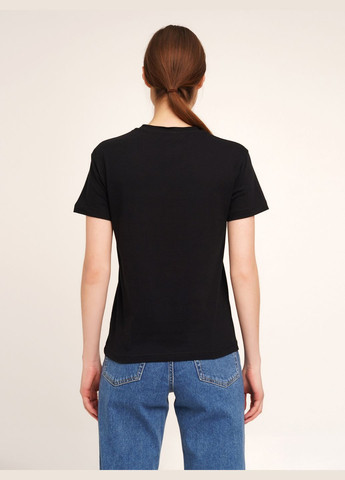 Футболка с принтом женская P-WB02354 Черный shop (2000990519917) LAWA - (328990352)